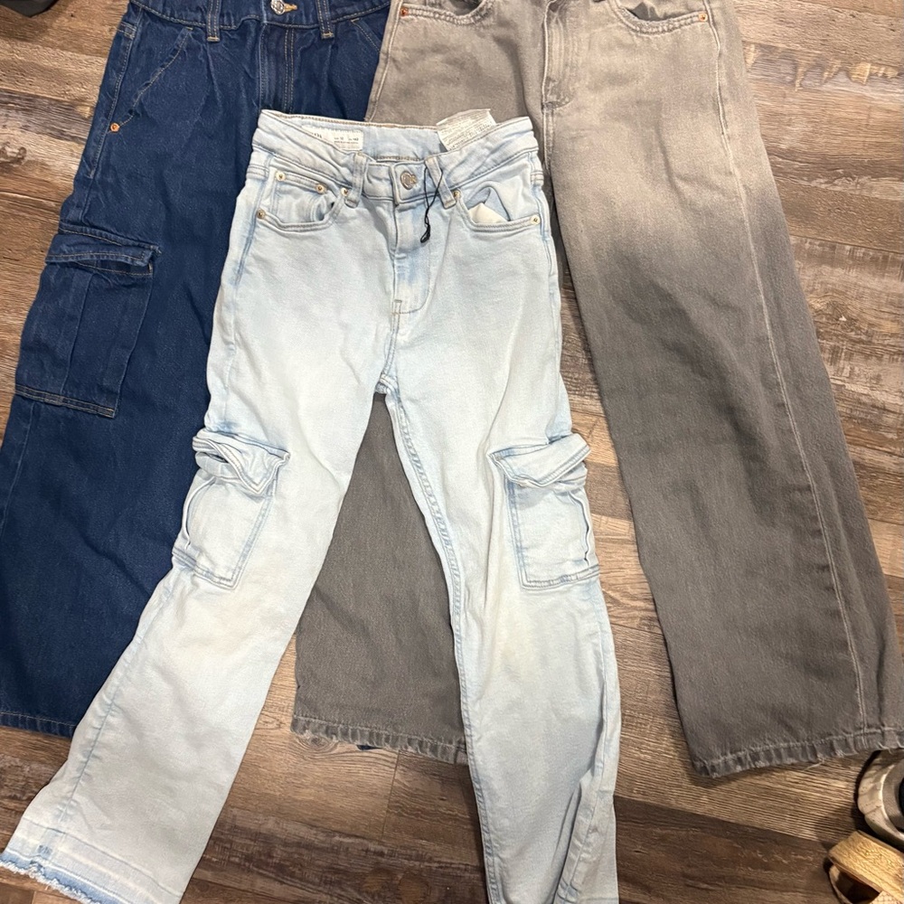 Girl’s Zara jeans bundle size 10